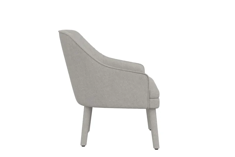 Mr. Kate Fåtölj Ljusgrå - Dorel Home - Möbler - Vardagsrum - Fåtöljer