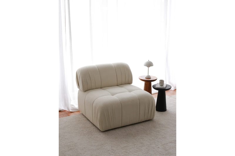 Murum Fåtölj - Vit - Möbler - Vardagsrum - Soffor - Modulsoffor - Mittmodul