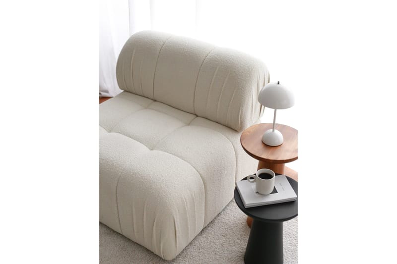 Murum Fåtölj - Vit - Möbler - Vardagsrum - Soffor - Modulsoffor - Mittmodul