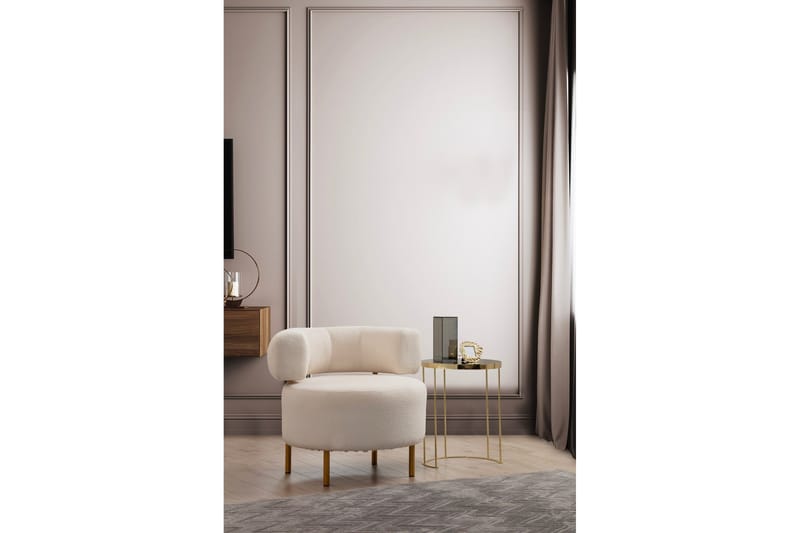 Musalman Fåtölj, Vit