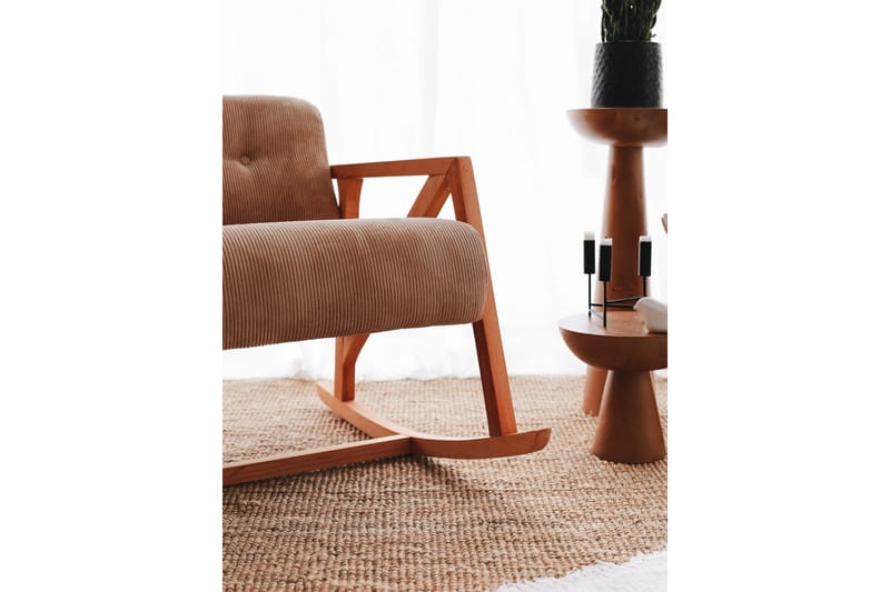 Muskuran Fåtölj - Camel - Möbler - Vardagsrum - Stolar & sittmöbler - Snurrstolar & gungstolar