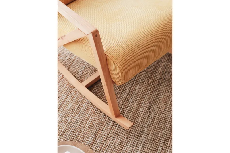 Muskuran Fåtölj - Gul - Möbler - Vardagsrum - Stolar & sittmöbler - Snurrstolar & gungstolar