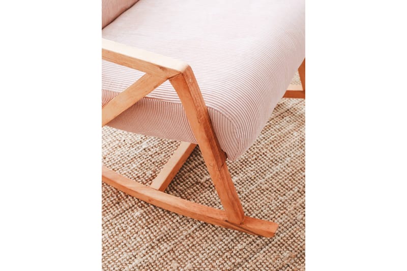 Muskuran Fåtölj - Rosa - Möbler - Vardagsrum - Stolar & sittmöbler - Snurrstolar & gungstolar