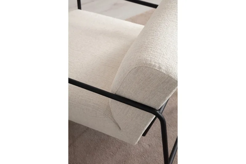 Nagma Fåtölj - Vit - Möbler - Vardagsrum - Fåtöljer