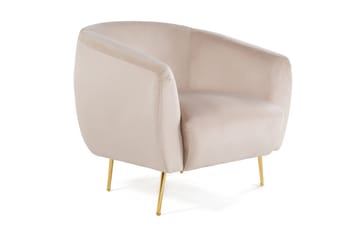 Narayn Fåtölj - Beige - Möbler - Vardagsrum - Fåtöljer