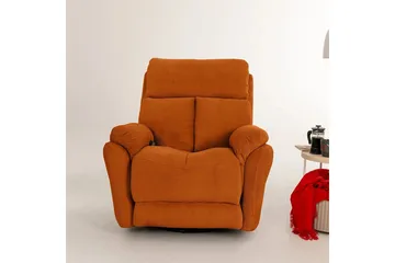 Navren Reclinerfåtölj Elektrisk - Röd - Möbler - Vardagsrum - Fåtöljer - Biofåtöljer & reclinerfåtöljer