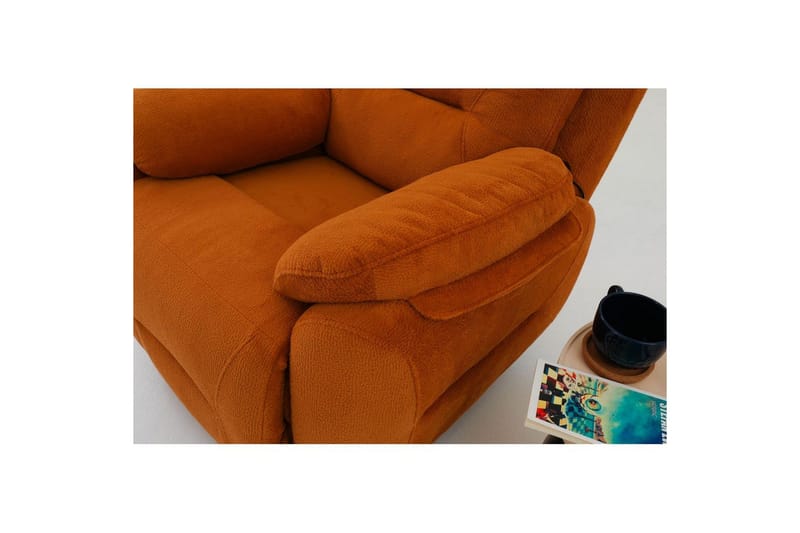 Navren Reclinerfåtölj Elektrisk - Röd - Möbler - Vardagsrum - Fåtöljer - Liggfåtöljer