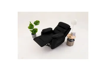 Navren Reclinerfåtölj Elektrisk - Svart - Möbler - Vardagsrum - Fåtöljer - Biofåtöljer & reclinerfåtöljer