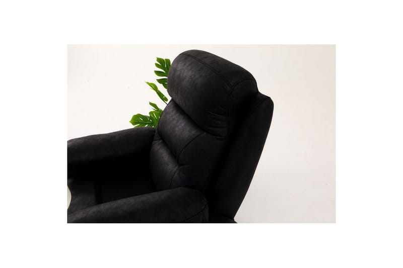 Navren Reclinerfåtölj Elektrisk - Svart - Möbler - Vardagsrum - Fåtöljer - Biofåtöljer & reclinerfåtöljer