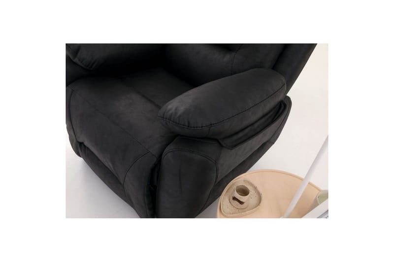 Navren Reclinerfåtölj Elektrisk - Svart - Möbler - Vardagsrum - Fåtöljer - Biofåtöljer & reclinerfåtöljer