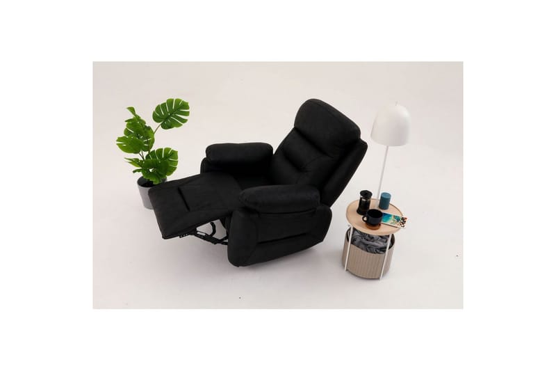 Navren Reclinerfåtölj Elektrisk - Svart - Möbler - Vardagsrum - Fåtöljer - Biofåtöljer & reclinerfåtöljer