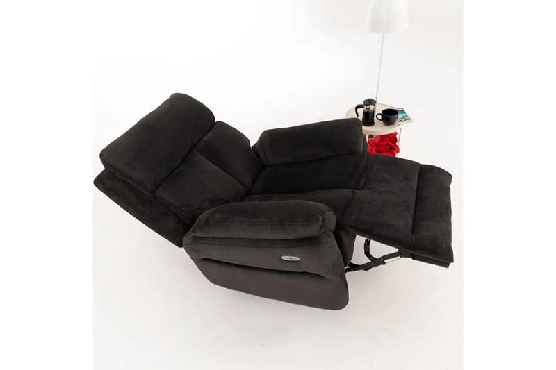 Navren Reclinerfåtölj Elektrisk - Svart - Möbler - Vardagsrum - Fåtöljer - Liggfåtöljer