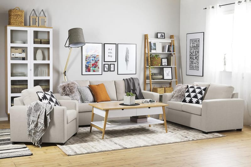NEW YORK Fåtölj Beige - Möbler - Vardagsrum - Fåtöljer