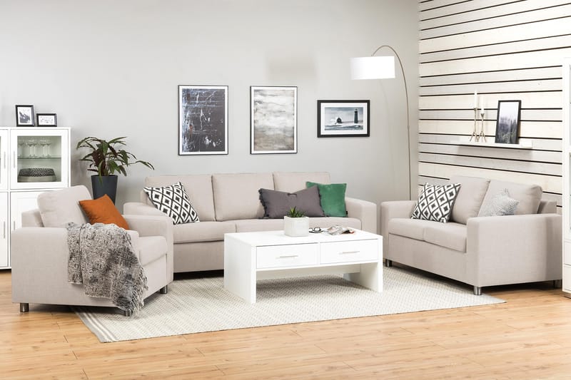 NEW YORK Fåtölj Beige - Möbler - Vardagsrum - Fåtöljer