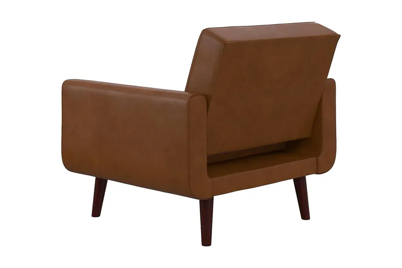 Nola Fåtölj Konstläder/Ljusbrun - Dorel Home - Möbler - Vardagsrum - Fåtöljer