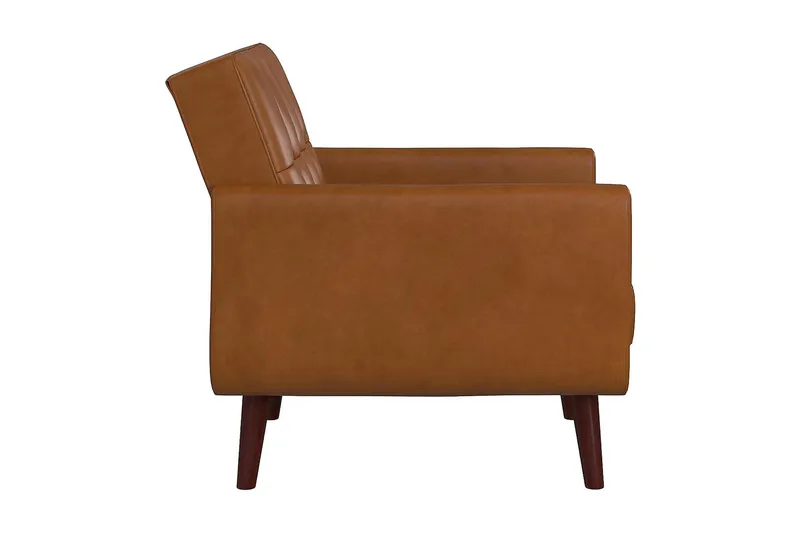 Nola Fåtölj Konstläder/Ljusbrun - Dorel Home - Möbler - Vardagsrum - Fåtöljer
