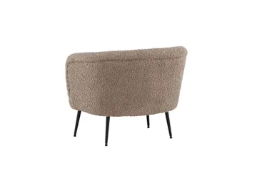 Nordkoster Loungefåtölj - Svart/Beige - Möbler - Vardagsrum - Fåtöljer