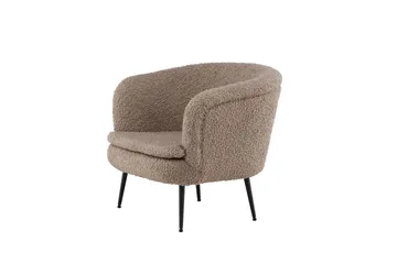 Nordkoster Loungefåtölj - Svart/Beige - Möbler - Vardagsrum - Fåtöljer