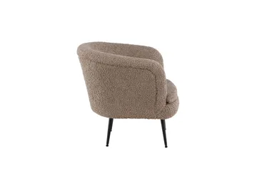 Nordkoster Loungefåtölj - Svart/Beige - Möbler - Vardagsrum - Fåtöljer
