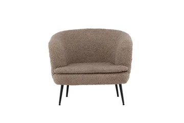 Nordkoster Loungefåtölj - Svart/Beige - Möbler - Vardagsrum - Fåtöljer