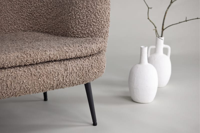 Nordkoster Loungefåtölj - Svart/Beige - Möbler - Vardagsrum - Fåtöljer