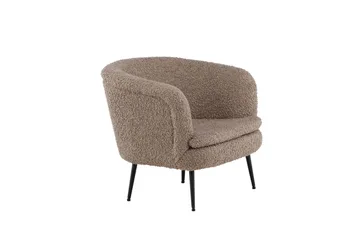 Nordkoster Loungefåtölj - Svart/Beige - Möbler - Vardagsrum - Fåtöljer