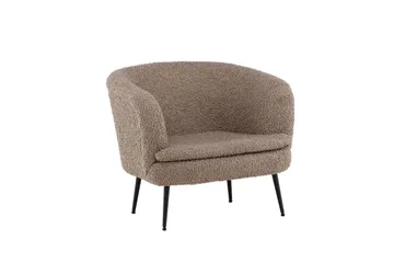 Nordkoster Loungefåtölj - Svart/Beige - Möbler - Vardagsrum - Fåtöljer