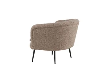 Nordkoster Loungefåtölj - Svart/Beige - Möbler - Vardagsrum - Fåtöljer
