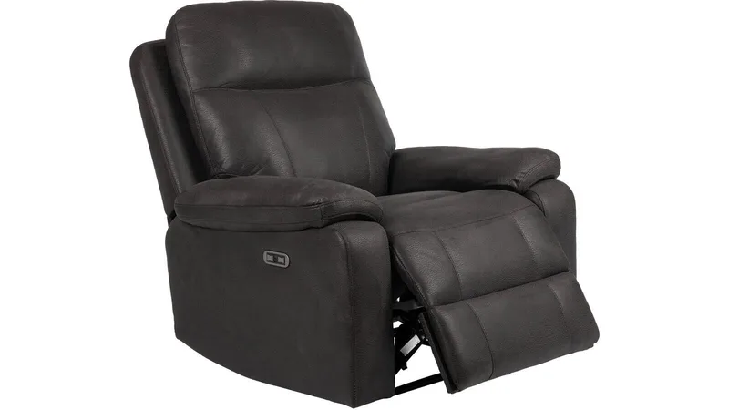 Norvian Reclinerfåtölj Elektrisk - Svart - Möbler - Vardagsrum - Fåtöljer - Biofåtöljer & reclinerfåtöljer