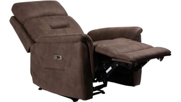 Novira reclinerfåtölj Elektrisk - Brun - Möbler - Vardagsrum - Fåtöljer - Biofåtöljer & reclinerfåtöljer