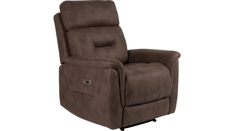 Novira reclinerfåtölj Elektrisk, Brun