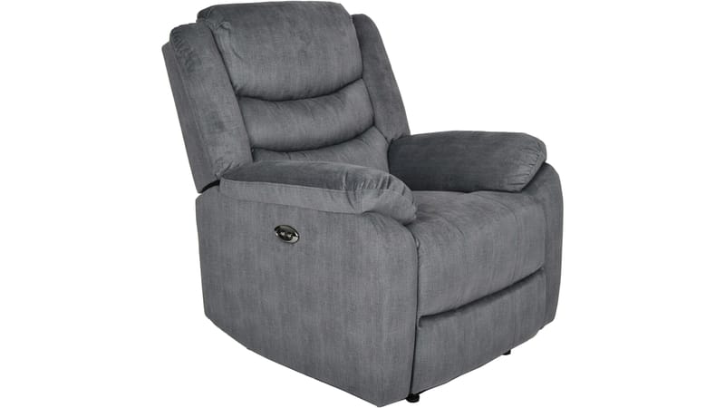Olvani Reclinerfåtölj i tyg elektrisk, Grå