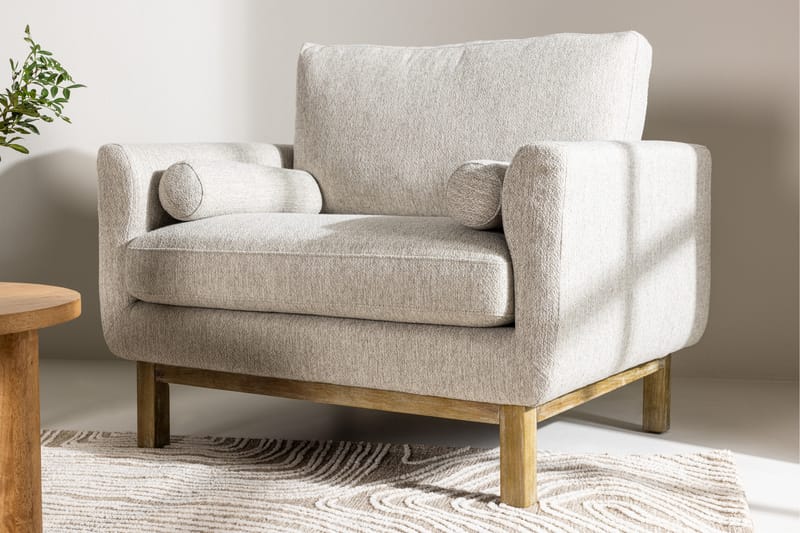 Olympos Fåtölj Beige - Möbler - Vardagsrum - Fåtöljer