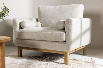 Olympos Fåtölj i Tyg - Beige - Möbler - Vardagsrum - Fåtöljer