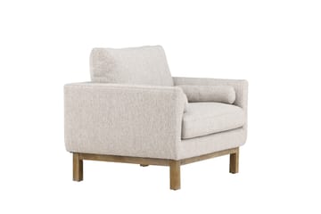 Olympos Fåtölj i Tyg - Beige - Möbler - Vardagsrum - Fåtöljer