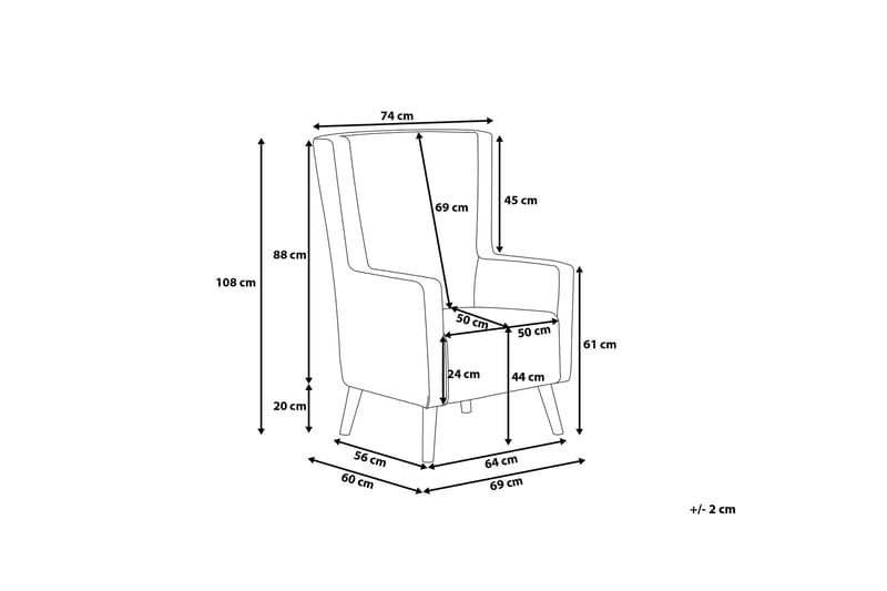 Oneida Fåtölj - Grön - Möbler - Vardagsrum - Fåtöljer