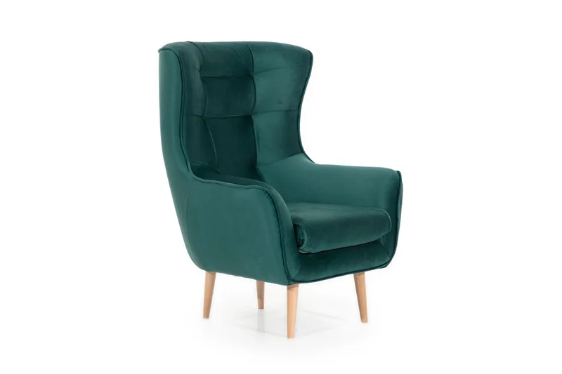 Arti Öronlappsfåtölj - Grön - Möbler - Vardagsrum - Fåtöljer - Öronlappsfåtölj
