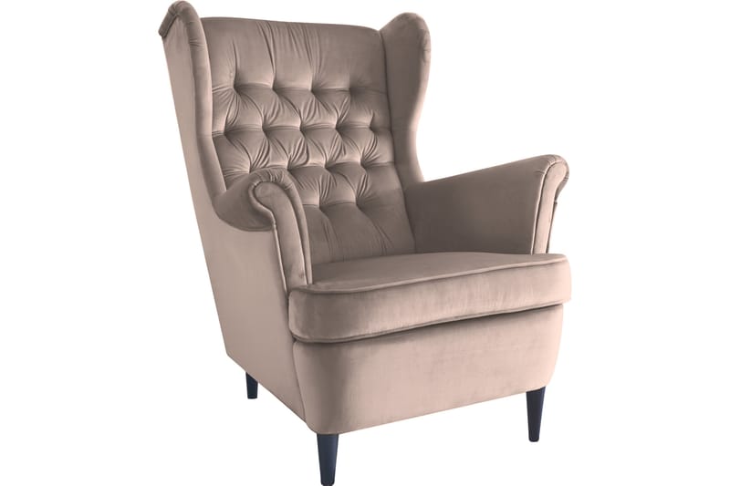 HILLARED Öronlappsfåtölj Beige - Möbler - Vardagsrum - Fåtöljer - Öronlappsfåtölj