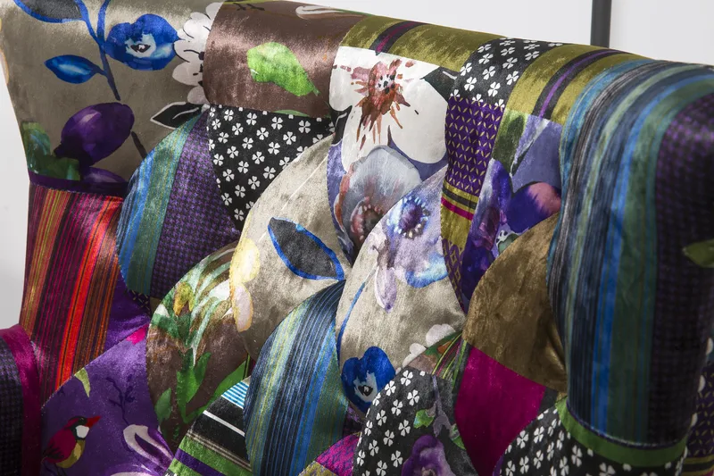 London Öronlappsfåtölj - Tyg mönstrat - Möbler - Vardagsrum - Fåtöljer - Öronlappsfåtölj