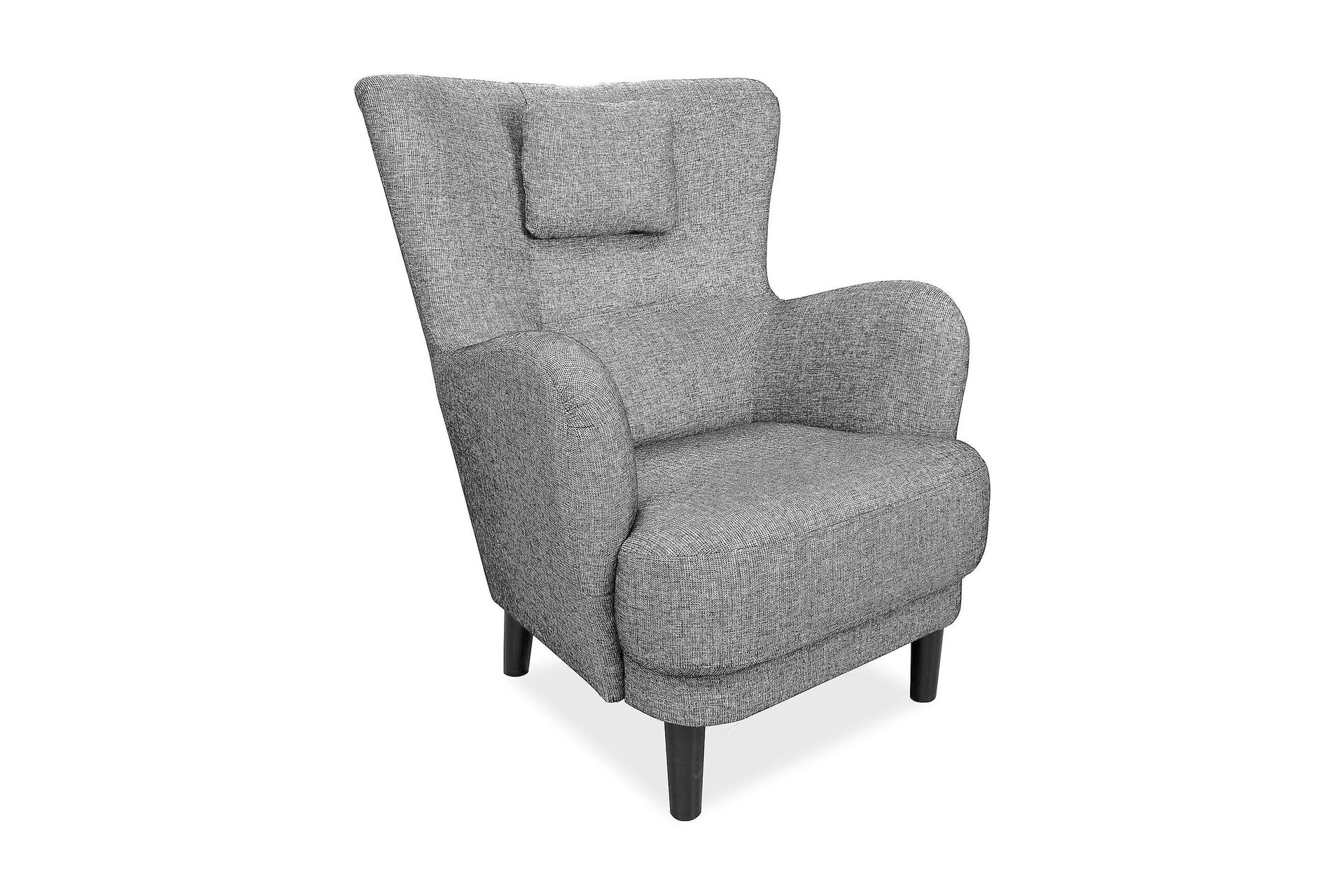 omega fåtölj - ljusgrå