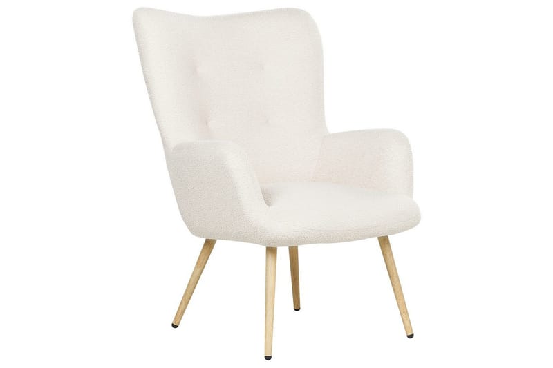 Öronlappsfåtölj Vejle - Beige, svart - Möbler - Vardagsrum - Fåtöljer - Öronlappsfåtölj
