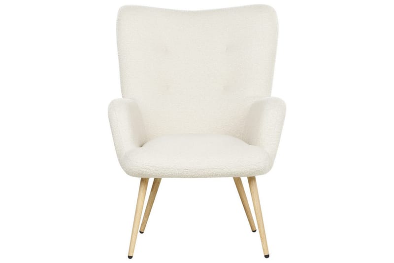 Öronlappsfåtölj Vejle - Beige, svart - Möbler - Vardagsrum - Fåtöljer - Öronlappsfåtölj