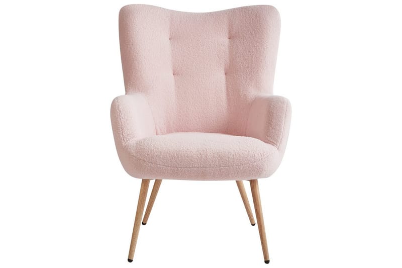 Öronlappsfåtölj Vejle - Beige, vit - Möbler - Vardagsrum - Fåtöljer - Öronlappsfåtölj