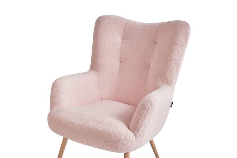 Öronlappsfåtölj Vejle - Beige, vit - Möbler - Vardagsrum - Fåtöljer - Öronlappsfåtölj