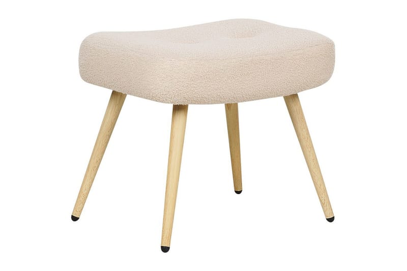 Öronlappsfåtölj Vejle - Rosa, mörkt trä - Möbler - Vardagsrum - Fåtöljer - Öronlappsfåtölj