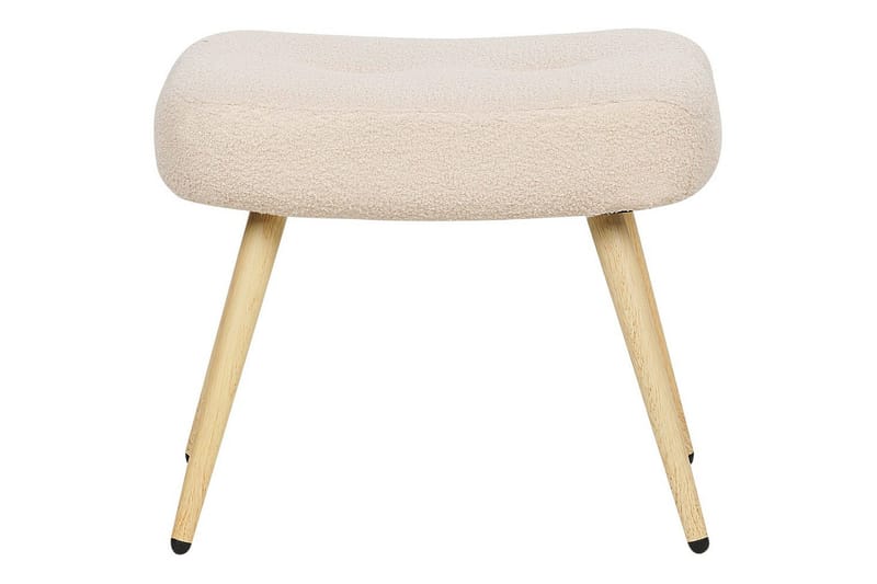 Öronlappsfåtölj Vejle - Rosa, mörkt trä - Möbler - Vardagsrum - Fåtöljer - Öronlappsfåtölj