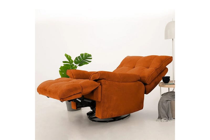 Osmara Reclinerfåtölj Elektrisk - Röd - Möbler - Vardagsrum - Fåtöljer - Liggfåtöljer