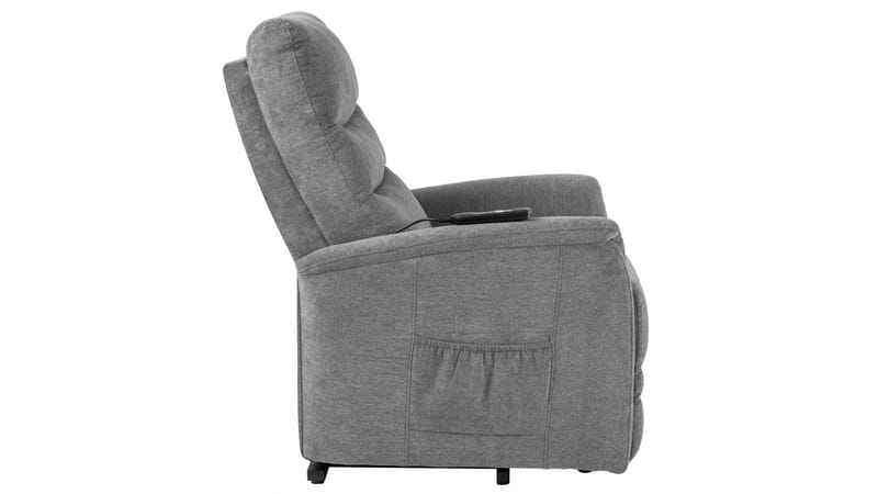 Owlcreak Reclinerfåtölj med Lift Elektrisk - Grå - Möbler - Vardagsrum - Fåtöljer - Biofåtöljer & reclinerfåtöljer