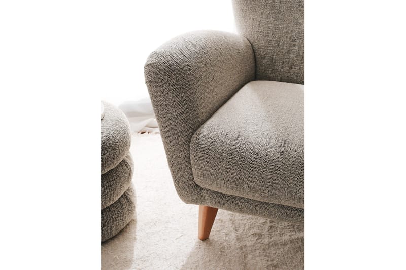 Patwa Teddy Fåtölj Grå - Grå - Möbler - Vardagsrum - Fåtöljer
