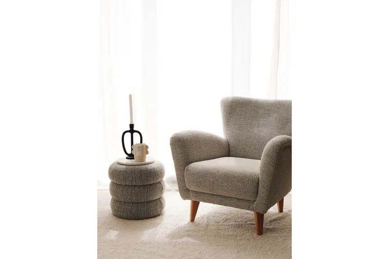 Patwa Teddy Fåtölj Grå - Grå - Möbler - Vardagsrum - Fåtöljer